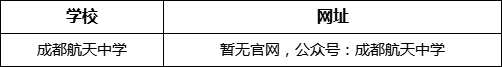 成都市成都航天中學(xué)網(wǎng)址是什么？