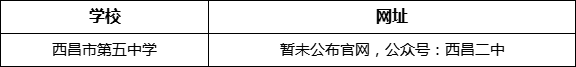 涼山州西昌市第二中學(xué)網(wǎng)址是什么？