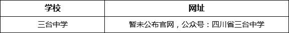 綿陽市三臺中學(xué)網(wǎng)址是什么？