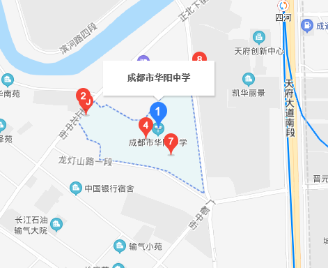 成都市華陽(yáng)中學(xué)位置在哪里？